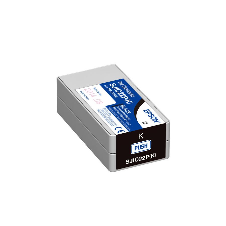 Cartucho Tinta EPSON C33S020577 Negro DURABrite Ultra SJIC22P(K) Original